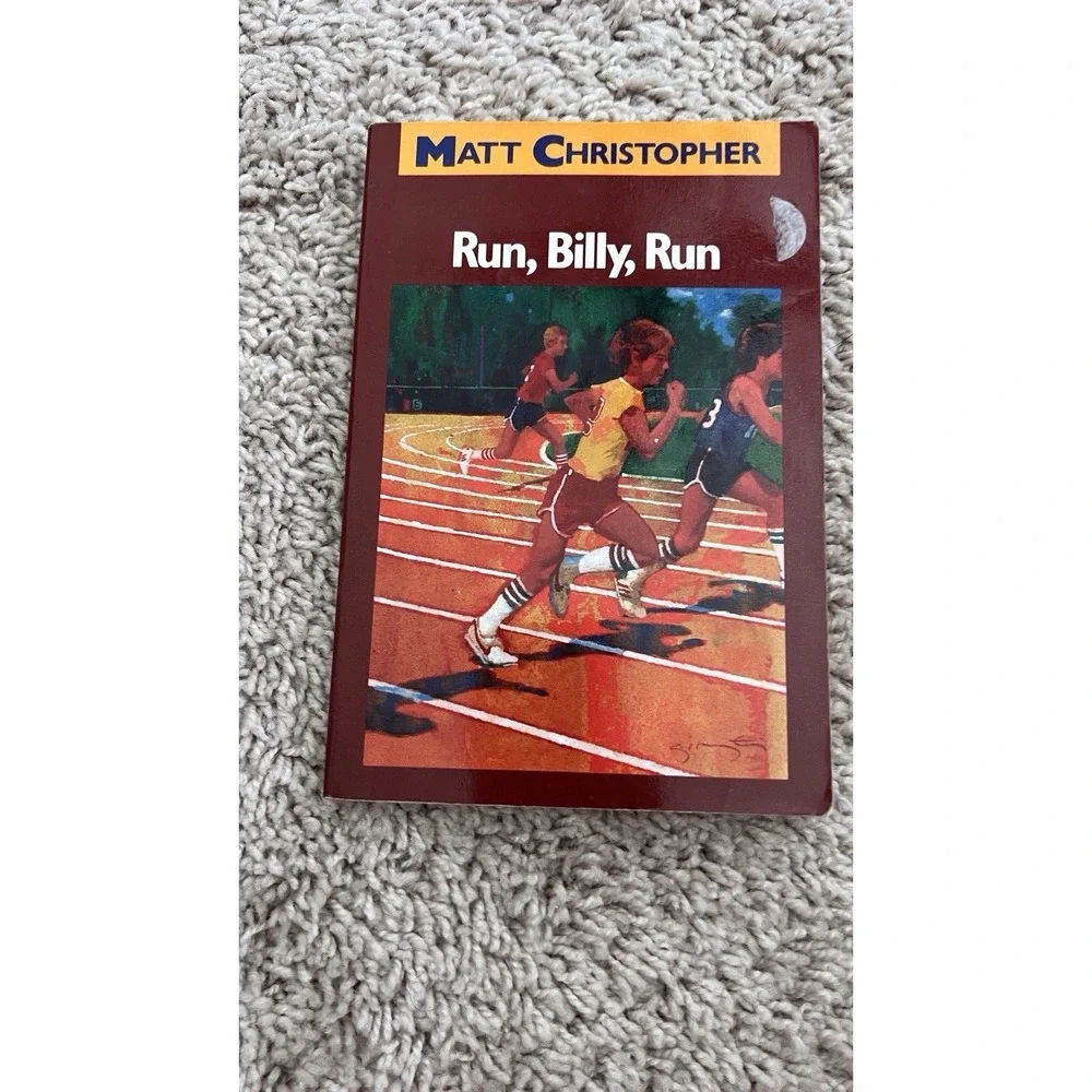Vintage Paperback called Run Billy Run by Matt Christopher